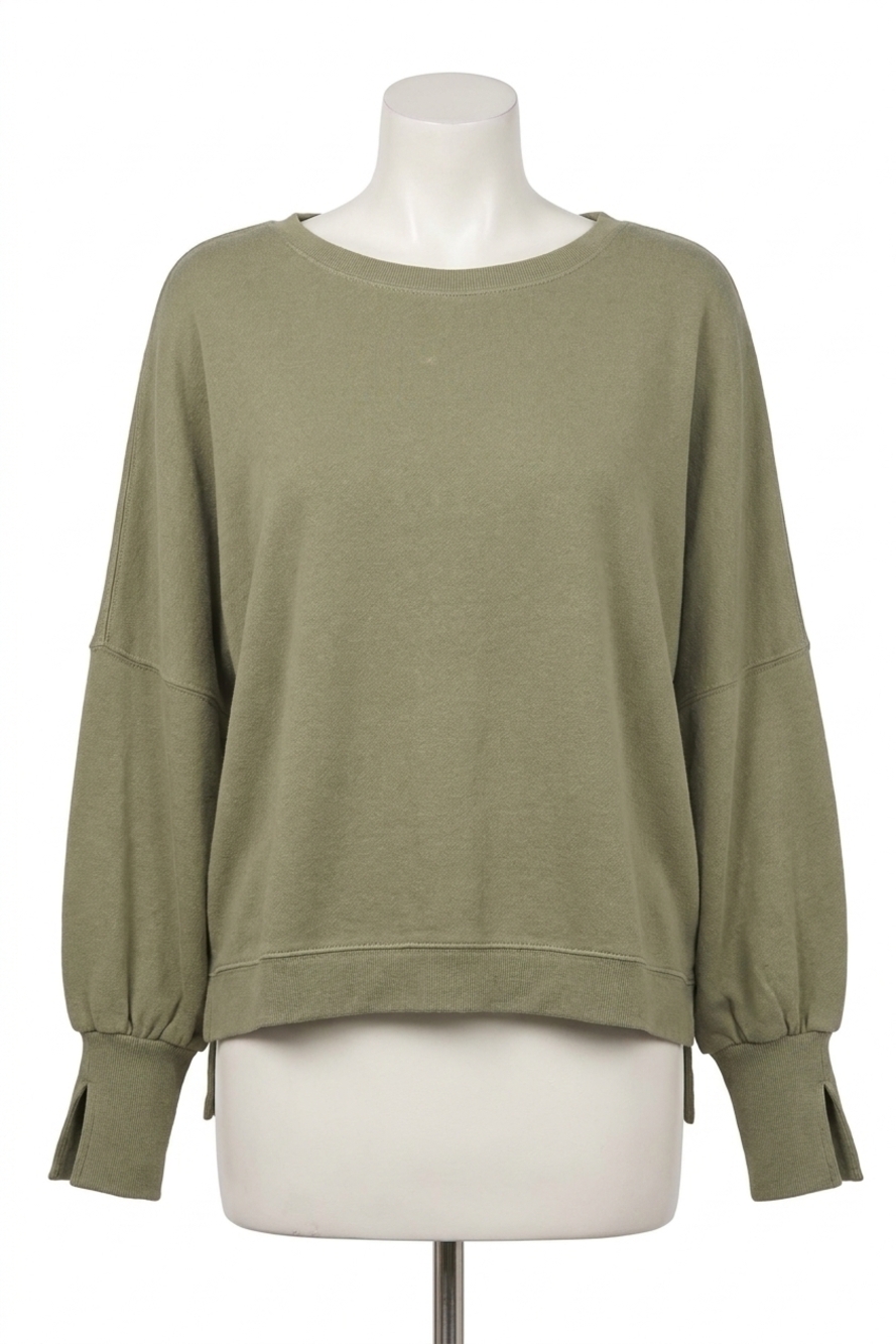 NEW DEAR JOHN DENIM trenton sweatshirt in vetiver